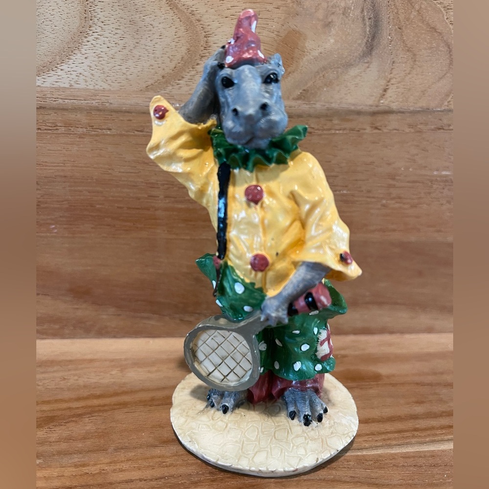 collectible figurine of a "North American House Hippo"